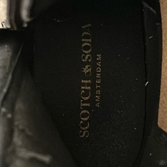 NWT, SCOTCH And SODA BLK TALL BOOT SZ 40 - Picture 11 of 14